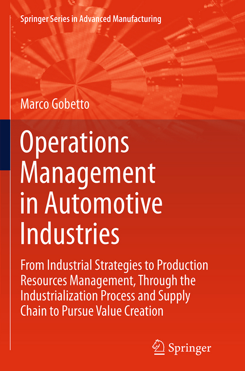 Operations Management in Automotive Industries - Marco Gobetto