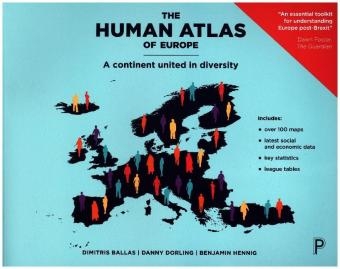 The Human Atlas of Europe - Dimitris Ballas, Danny Dorling, Benjamin Hennig