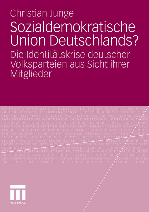 Sozialdemokratische Union Deutschlands? - Christian Junge