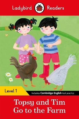 Ladybird Readers Level 1 - Topsy and Tim - Go to the Farm (ELT Graded Reader) - Jean Adamson,  Ladybird