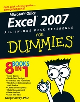 Excel 2007 All-In-One Desk Reference For Dummies -  Greg Harvey