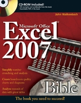 Excel 2007 Bible -  John Walkenbach