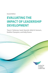 Evaluating the Impact of Leadership Development - 2nd Edition -  Heather Champion,  Holly Downs,  Kelly Hannum,  Tracy Patterson,  Sarah Stawiski