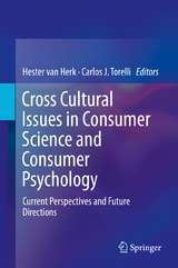 Cross Cultural Issues in Consumer Science and Consumer Psychology - 