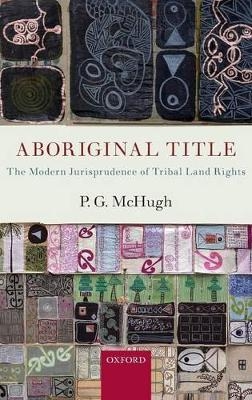 Aboriginal Title - P.G. McHugh