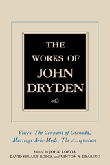 Works of John Dryden, Volume XI -  John Dryden