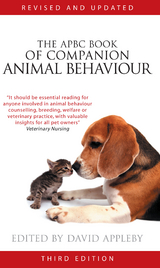 APBC Book of Companion Animal Behaviour -  Appleby David Appleby
