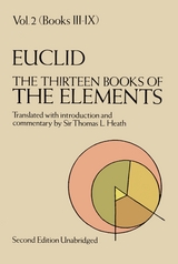 Thirteen Books of the Elements, Vol. 2 -  Euclid