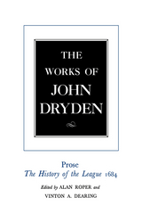 Works of John Dryden, Volume XVIII -  John Dryden