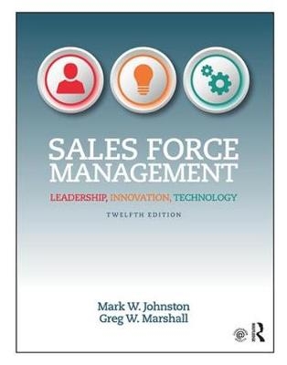 Sales Force Management - Mark W. Johnston, Greg W. Marshall