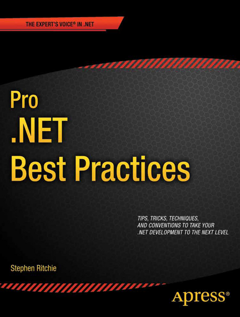 Pro .NET Best Practices - Stephen Ritchie