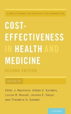 Cost-Effectiveness in Health and Medicine - 