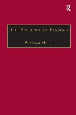 The Presence of Persons - William Myers