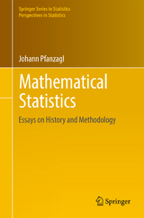 Mathematical Statistics -  Johann Pfanzagl