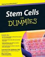Stem Cells For Dummies -  Lawrence S.B. Goldstein,  Meg Schneider