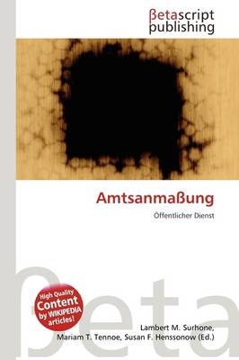 Amtsanmassung - 