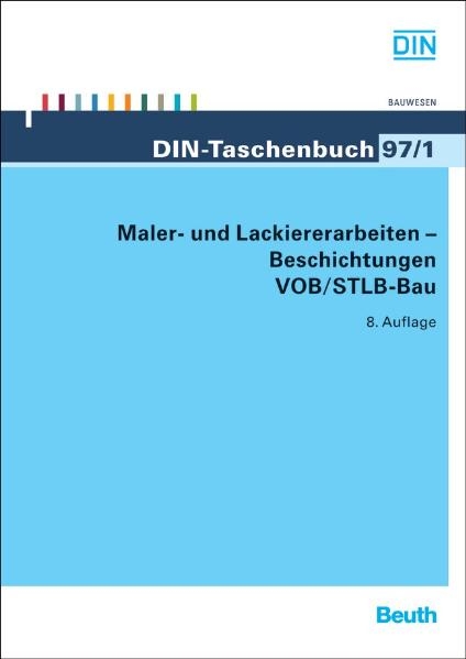 Maler- und Lackiererarbeiten, Beschichtungen VOB/STLB-Bau