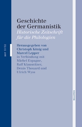 Geschichte der Germanistik - 