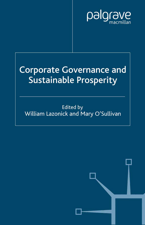 Corporate Governance and Sustainable Prosperity - 