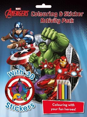 Marvel Avengers Colouring & Sticker Activity Pack -  Parragon Books Ltd