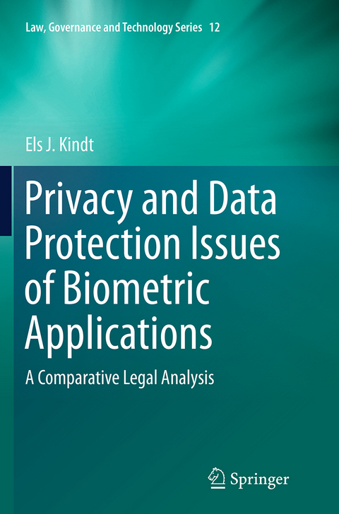 Privacy and Data Protection Issues of Biometric Applications - Els J. Kindt