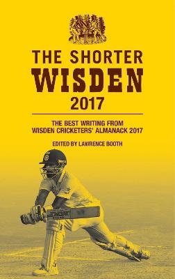 Wisden Cricketers' Almanack 2017 - 