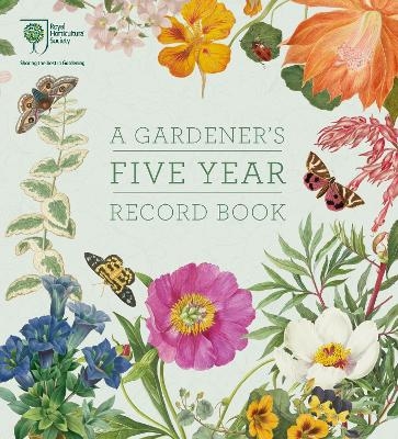 RHS A Gardener's Five Year Record Book -  Rhs