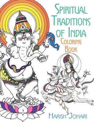 Spiritual Traditions of India Coloring Book - Harish Johari