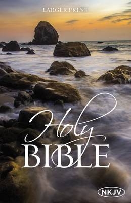 The NKJV, Holy Bible, Larger Print, Paperback -  Thomas Nelson