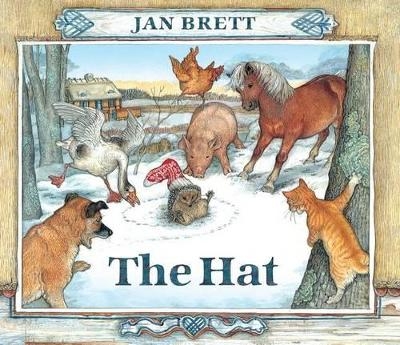 The Hat (Oversized Lap Board Book) - Jan Brett