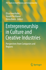 Entrepreneurship in Culture and Creative Industries - 
