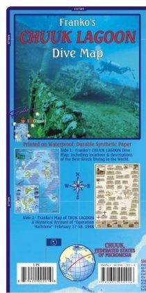 Chuuk Guide Map and Fishcard