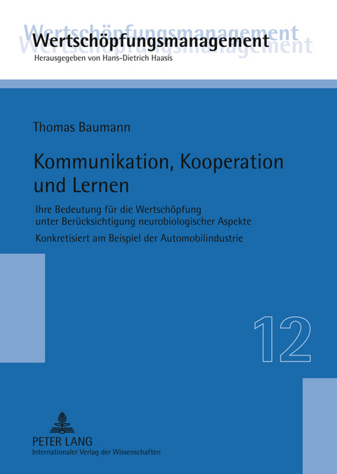 Kommunikation, Kooperation und Lernen - Thomas Baumann