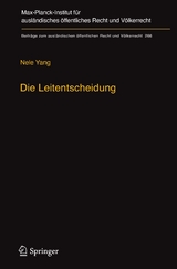 Die Leitentscheidung - Nele Yang