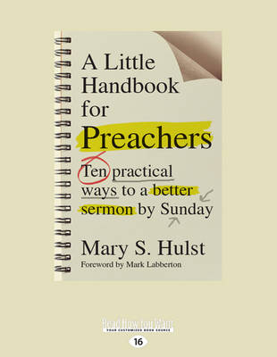 A Little Handbook for Preachers - Mary S. Hulst