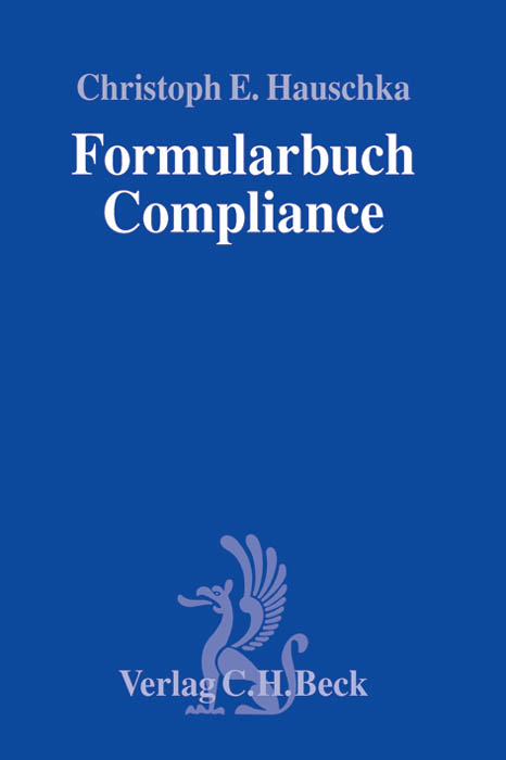 Formularbuch Compliance - 