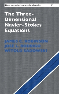 The Three-Dimensional Navier–Stokes Equations - James C. Robinson, José L. Rodrigo, Witold Sadowski