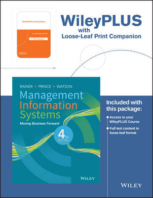 Management Information Systems Loose-Leaf Print Companion 4e - R Kelly Rainer