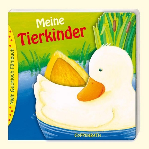 Mein Guckloch-Fühlbuch: Meine Tierkinder - Sandra Grimm