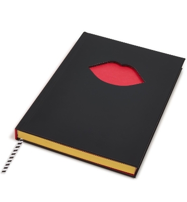 Lulu Guinness: Don't Forget Your Lipstick A5 Notebook - Lulu Guinness