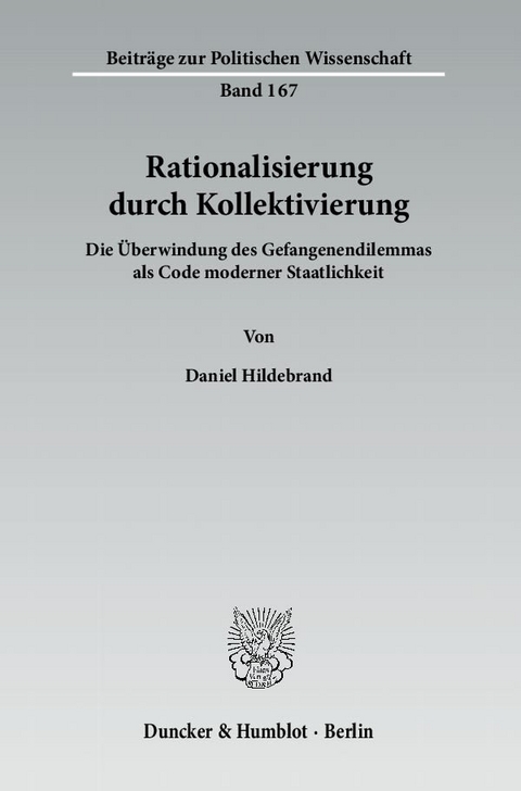 Rationalisierung durch Kollektivierung. - Daniel Hildebrand