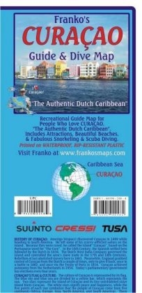 Curacao Guide Map and Fishcard