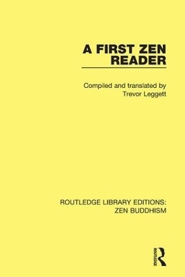 A First Zen Reader - Trevor Leggett