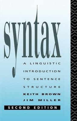 Syntax - Keith Brown, Jim Miller