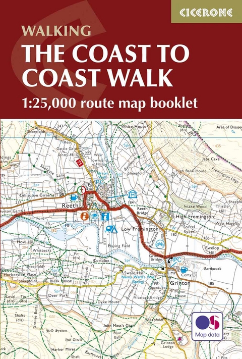 The Coast to Coast Map Booklet - Terry Marsh
