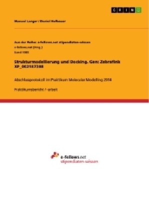 Strukturmodellierung und Docking. Gen: Zebrafink XP_002187388 - Manuel Langer, Daniel Hofbauer