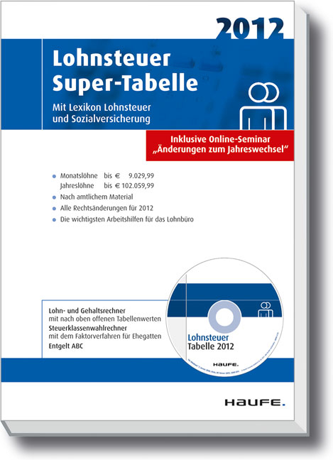 Lohnsteuer Super-Tabelle 2012