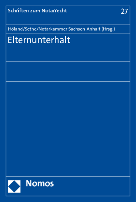 Elternunterhalt - 