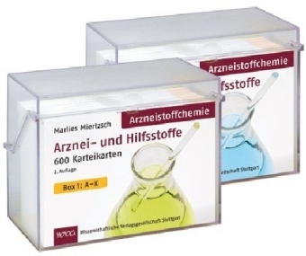 Arzneistoffchemie, Karteikarten in 2 Boxen - Marlies Miertzsch