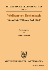Willehalm Buch I bis V -  Wolfram von Eschenbach